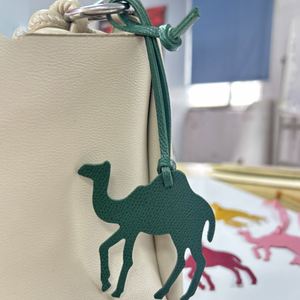 Creative Cute Camel PU Leather <b>Bag</b> <b>Charm</b> Handbag Pendant Vintage Phone Decoration <b>Charms</b> for Women - Product Image 4