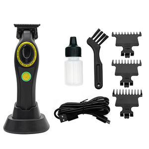 Tondeuse à <span class=keywords><strong>cheveux</strong></span> personnalisée Pro tondeuse DLC lame en acier inoxydable Baber Barbers tondeuse à <span class=keywords><strong>cheveux</strong></span> <span class=keywords><strong>pour</strong></span> hommes batterie <span class=keywords><strong>pour</strong></span> ménage hôtel utilisation OEM - Product Image 4