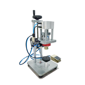 Chất lượng cao khí nén thép không gỉ nước hoa máy đóng nắp chai phun máy đóng nắp - Product Image 1