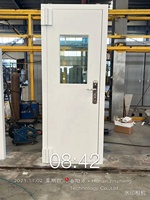 Porte de voûte résistance au cambriolage fenêtre en verre 10mm porte de sécurité en acier