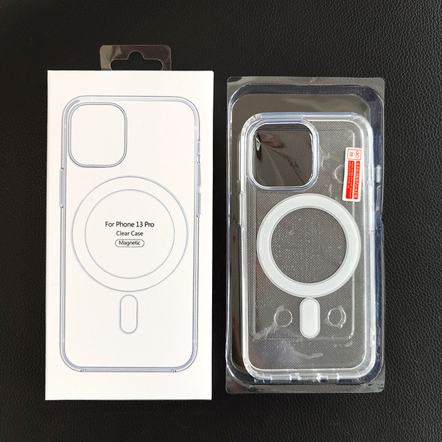 Shockproof Transparent Clear Tpu PC Magnetic Phone Case for iPhone 18 18 Pro 17 17 Pro 17 Pro Max 16 15 14 13 12