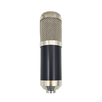 MAI AO NO 13 Schwarzes Metall-Mikrofongehäuse mit Stoßdämpferhalterung DIY Kondensator-Mikrofongehäuse für Mikrofonhersteller und Audio-Enthusiasten Handgefertigtes Mikrofon