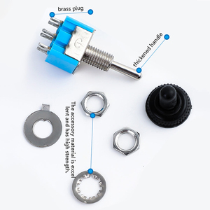 Chuyển đổi thiết bị chuyển mạch 12V 220V AC chuyển đổi chuyển đổi vít thiết bị đầu cuối 6 <span class=keywords><strong>pin</strong></span> on off trên chuyển đổi chuyển đổi - Product Image 5