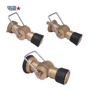 Ansi Pin 1-1/2'' Fog Nozzles 3-Position Brass Fire Hose Nozzle