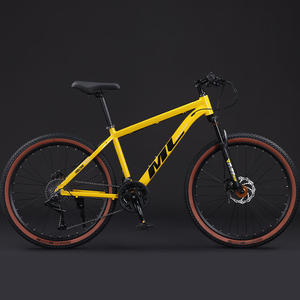 Vélos de montagne 26 pouces 21 24 27 30 vitesses Frein à disque Double suspension Cadre entièrement antichoc Acier au carbone pour adultes - Product Image 1