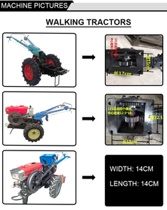 Best New Design 2WD <b>Walk</b> Behind Wheel Tractor <b>for</b> Commercial Agriculture <b>for</b> Wholesales with Core Engine Component - Product Image 5