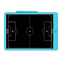 Tableau d'entraînement tactique de Football de 15 pouces LCD tableau d'écriture, tableau noir d'écriture, tableau de dessin magique