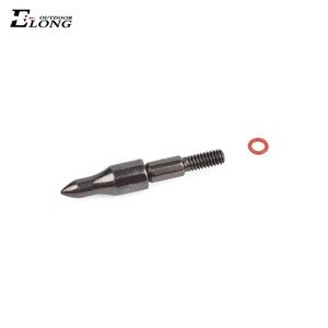 Maßgefertigte Feldspitzen 100gr Pfeilspitze mit O-Ring für 6,2mm Schaft Stahl Einschraubbare Pfeilspitzen - Product Image 4