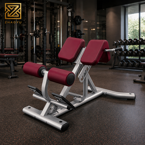 ZY Equipo de Gimnasio Comercial, <span class=keywords><strong>Silla</strong></span> <span class=keywords><strong>Romana</strong></span>, Banco de Hiperextensión de 45 Grados, Banco de Extensión de Espalda, Entrenador de Espalda Baja - Product Image 1