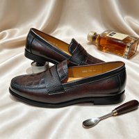 Mocassins Confortables et Respirants pour Hommes 2026 – Chaussures Décontractées en Cuir Souple Légères à Enfiler pour l'Été – Idéales pour la Conduite
