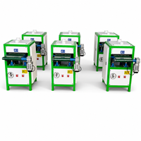 Machine à poncer le bois automatique facile à utiliser avec plateau de polissage de surface de forme spéciale pour le polissage des moules de portes en bois