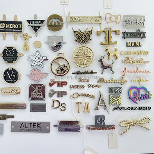 Tanai Placa de <span class=keywords><strong>Metal</strong></span> personalizada Logotipo de <span class=keywords><strong>Metal</strong></span> placa bolsa accesorios etiquetas personalizadas hechas a mano para ropa bolso monedero - Product Image 6