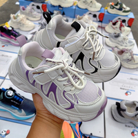 K2509 Chaussures de sport pour enfants, styles variés, respirantes, légères, en maille, pour la course et la marche décontractée, pour garçons et filles
