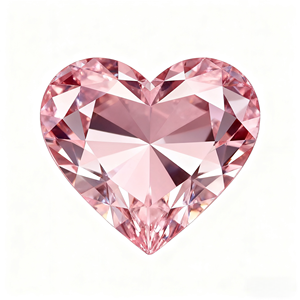 認定IGI 1.0 CTピンクハートカット合成ダイヤモンドラボルースVS2ダイヤモンド汎用ファンシービビビッドピンクダイヤモンドハートカット - Product Image 6