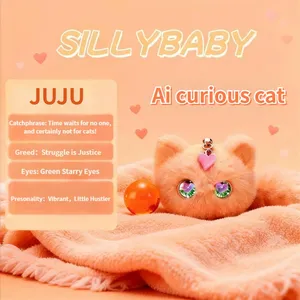 ตุ๊กตาแมว AI อัจฉริยะ พูดได้ เรืองแสง น่ารัก เหมาะเป็นของขวัญ - Product Image 1