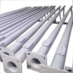 Bras articulé solaire côté noir, pôle en <span class=keywords><strong>acier</strong></span> inoxydable avec bras simple ou double - Product Image 2