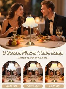 Cross-Border Minimalist Rechargeable Table Lamp Luxury Ins Internet Celebrity Night <b>Light</b> High-Value Bedroom <b>Bedside</b> Decoration - Product Image 4