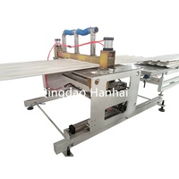 Línea de producción de azulejos de techo, máquina extrusora de plástico de doble tornillo, glaseado, ASA de PVC, precio barato