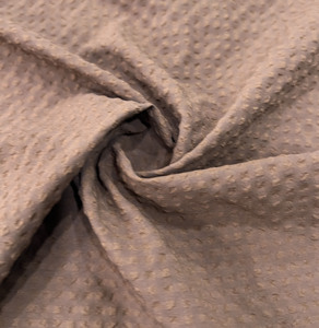 Tissu jacquard à rayures verticales marron, texture convexe-concave, pour manteau, literie et décoration intérieure - Product Image 5
