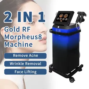 Latest New Vertical 2 in 1 Fractional RF Skin Tightening Beauty Machine With Cold Hammer
