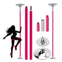 Nouveau Fitness Gym Silicone Anti-dérapant Grip Protection Gymnastique Formateur Stripper Pole Danse Bâtons Kit pour Home Gym Party Club