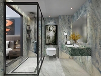 Dalles de quartzite onyx bleu translucide à prix d'usine carreaux de marbre rétroéclairés naturels pour la maison salle de bain mur sol et fond