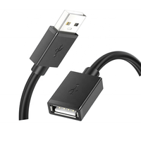 Câble d'extension USB 2.0, Type A mâle vers femelle, matériau durable, transfert de données rapide