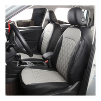 Housse de siège en cuir de luxe à motif diamant, taille personnalisée, ensemble complet, pour Sorento GMC CANYON SIERRA TERRAIN ACADIA, vente chaude