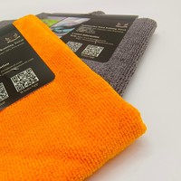 En gros, Chiffons de nettoyage en microfibre nano sans ourlet, polyvalents pour le nettoyage automobile, 350 g/m²