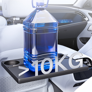 <b>Car</b> Back Seat Tray <b>Table</b> Stable for Rear Passenger Eating Work Multifunctional Adjustable with Phone Holder Vehicle pallet - Product Image 6