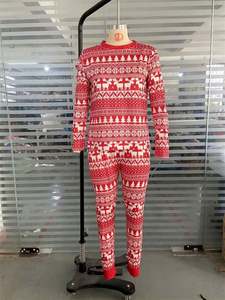 Conjunto de Ropa para Mujer, Nueva Tendencia, Mamá, Papá, Bebé, Niña, Niño, Año Nuevo, Madre e Hija, Algodón, Pijamas Familiares a Juego para Navidad - Product Image 2