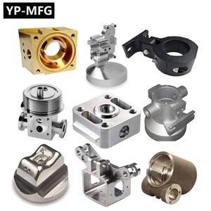 6061 Aluminum 5 Axi Machining Metal Parts Black Anodizing Featuring Steel OEM Precision Aviation 5 Axis CNC Machining Service - Product Image 6