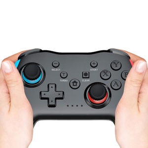 Kablosuz oyun uzaktan kumanda flaş Joystick oyun tekerlek direksiyon titreşim Motor anahtarı Pro denetleyici Turbo - Product Image 4