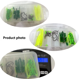 Set transfrontaliero Luya esca Set da 23 pezzi a manovella a cinque griglie per boccale <span class=keywords><strong>pesce</strong></span> mandarino <span class=keywords><strong>pesce</strong></span> nero - Product Image 4