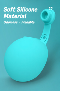 Bouteille de voyage mignonne en acier inoxydable 304 pour chien et chat, bol pliable en silicone, gourde anti-fuite pour chiot, pour la promenade et le camping, Leyocar - Product Image 4