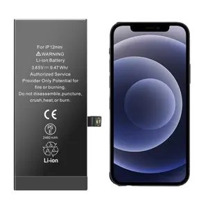 Chất Lượng 1:1 Thay Thế Pin Điện Thoại Di Động 11 11 Pro 12 Mini 13 14 Pro Max Pin Di Động Cho iPhone 11 Pin