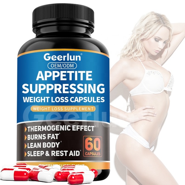 OEM Best Selling Appetite Suppressant Pills Enhanced Nigh Time Fat Burner Supplements Slimming Capsule for Weight Control