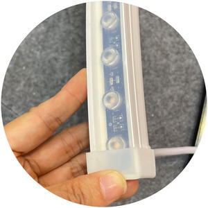 16x16มม. DC24V ตัดได้48 LEDs/<span class=keywords><strong>m</strong></span>, สีเดียว RGB RGBW DMX512แสงแถบนำเลนส์ที่มีความยืดหยุ่นเครื่องซักผ้าผนังสำหรับภูมิทัศน์ - Product Image 1