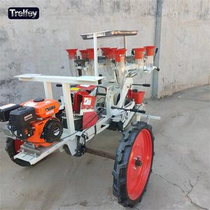 Transplanteuse autoportée à 2 rangs avec moteur <span class=keywords><strong>diesel</strong></span> 6 CV, machine de plantation de légumes haute efficacité pour l'agriculture - Product Image 1