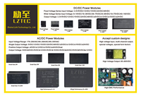 Convertisseur AC-DC LZTEC LM-10-S15 10W 15V, alimentation AC-DC avec entrée 100-277VAC, courant de sortie 0,66A