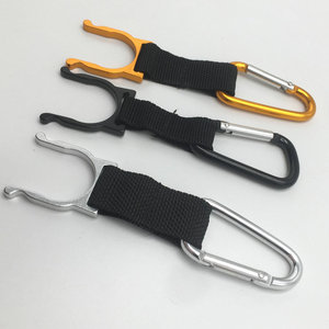 Giá Đỡ Chai Nước Bằng Nhôm 60Mm Với Dây Đeo Carabiner <span class=keywords><strong>Kingring</strong></span> - Product Image 2