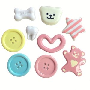 Cute Resin Bear <b>Charms</b> for <b>Croc</b> Shoes, DIY Hair Accessories, Phone Case, Keychains, Craft Decoration Gifts - Product Image 4