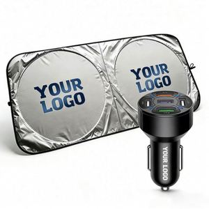 Wholesale Foldable Logo Outdoor Protection Cover Windshield Sunshade Business Promo Gift Sun <b>Shade</b> for Car - Product Image 1