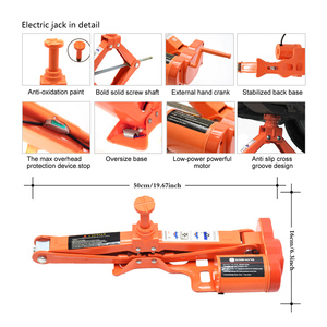 Móvil de alta calidad plataforma elevadora de tijera Jack 5 Ton eléctrica tijera Jack con llave de <span class=keywords><strong>la</strong></span> herramienta - Product Image 3