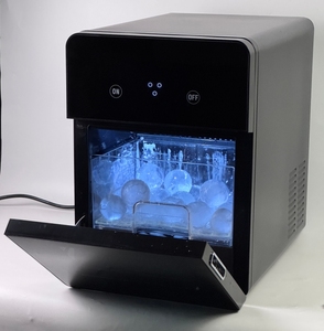 Máquina de hacer hielo de encimera inteligente automática para el hogar comercial pequeña Mini máquina de hielo de esfera de hielo portátil - Product Image 3