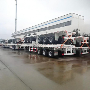 Remorques de camions à plateau de haute qualité pour le transport de véhicules de conteneurs durables - Product Image 3