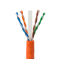 Câble LAN Cat6 UTP haute vitesse 24AWG, rouleau de 305 m pour internet haut débit