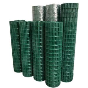 Rouleaux de <span class=keywords><strong>grillage</strong></span> soudé en PVC vert, calibre 14, maille de 1/4 po, pour clôture - Product Image 1