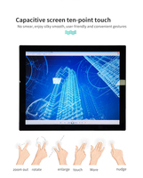 Personnalisation Moniteur à écran tactile capacitif étanche à panneau plat robuste de 19 pouces Moniteur industriel à écran HDMI/VGA/USB