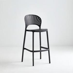 Chất lượng cao truy cập Chiều cao barstools PP <span class=keywords><strong>Bar</strong></span> ghế với trở lại footrest cho nhà bếp đảo - Product Image 3